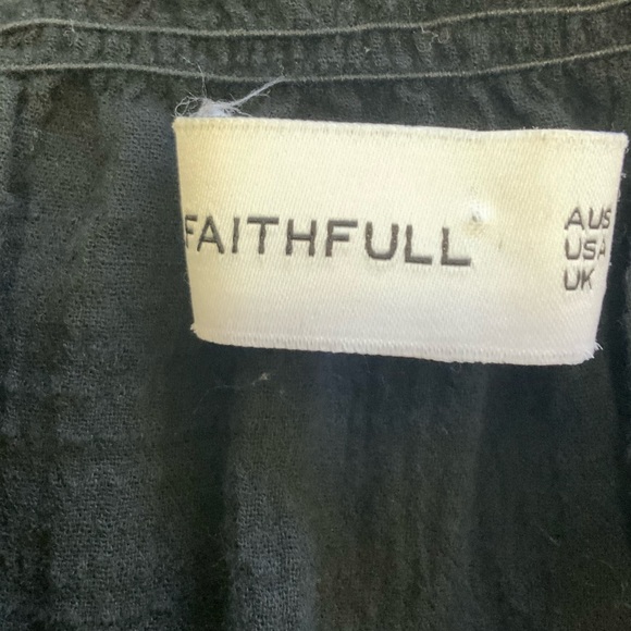 Faithfull The Brand Cotton Gauze Dress size 2 - Picture 5 of 7